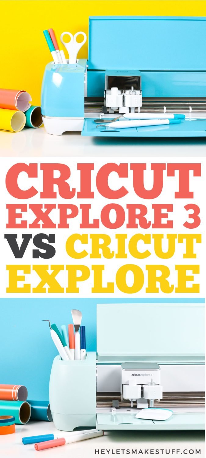 Cricut Explore 3 vs Cricut Explore Air 2 Pin Image
