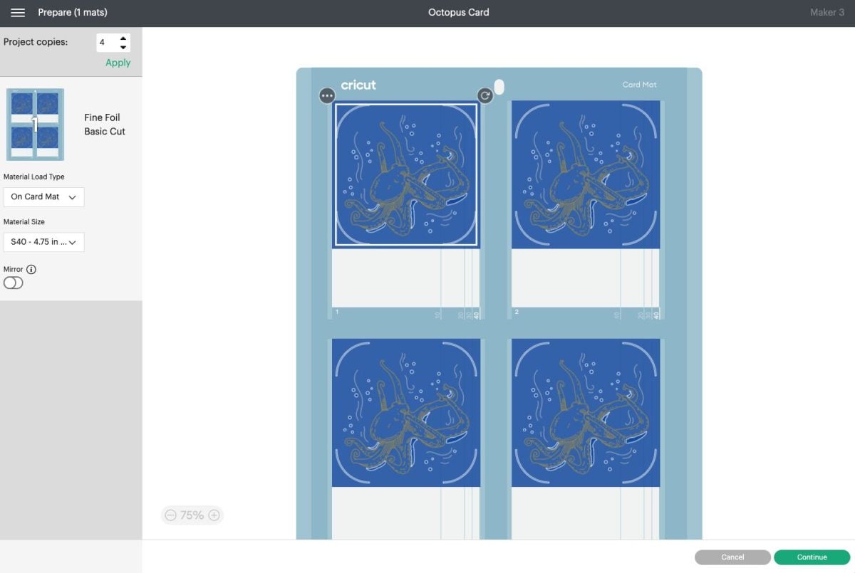 DS Screenshot - Octopus Card Four Cards on One Mat
