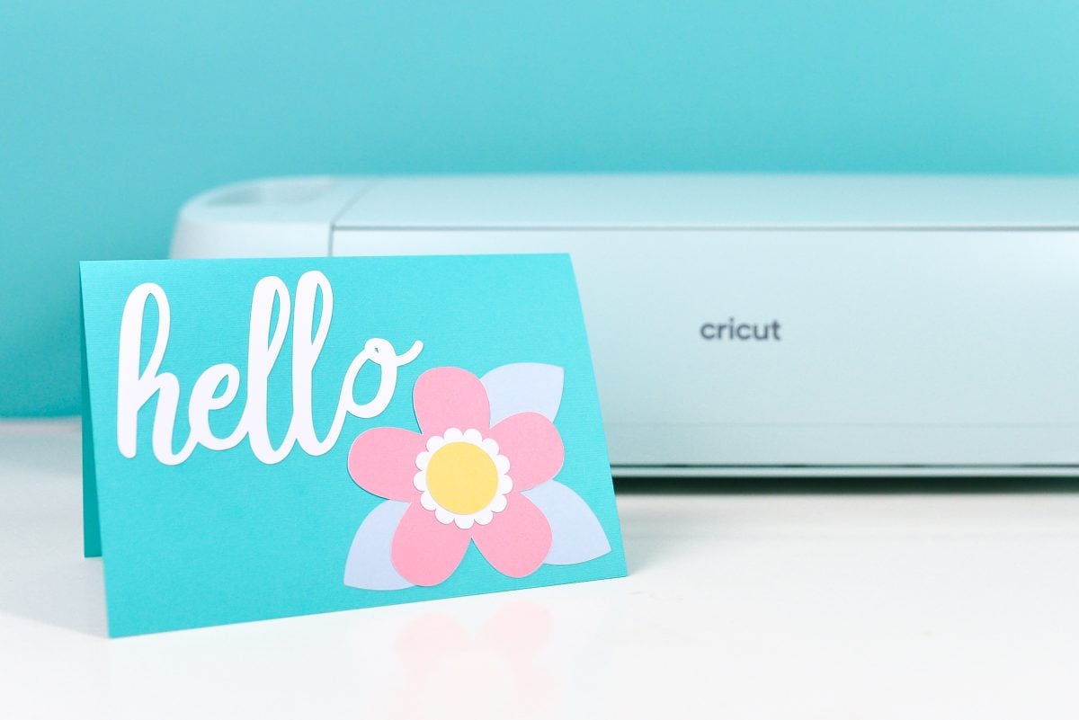 Smart Paper Card and Cricut Explore 3