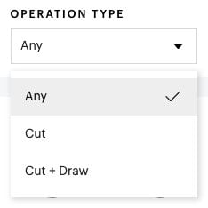 DS - Cricut Monogram Maker Operation Type