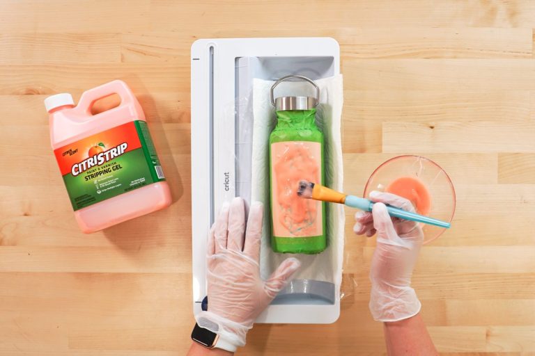 How to Etch Tumblers with CitriStrip + Tips for Intricate Details!