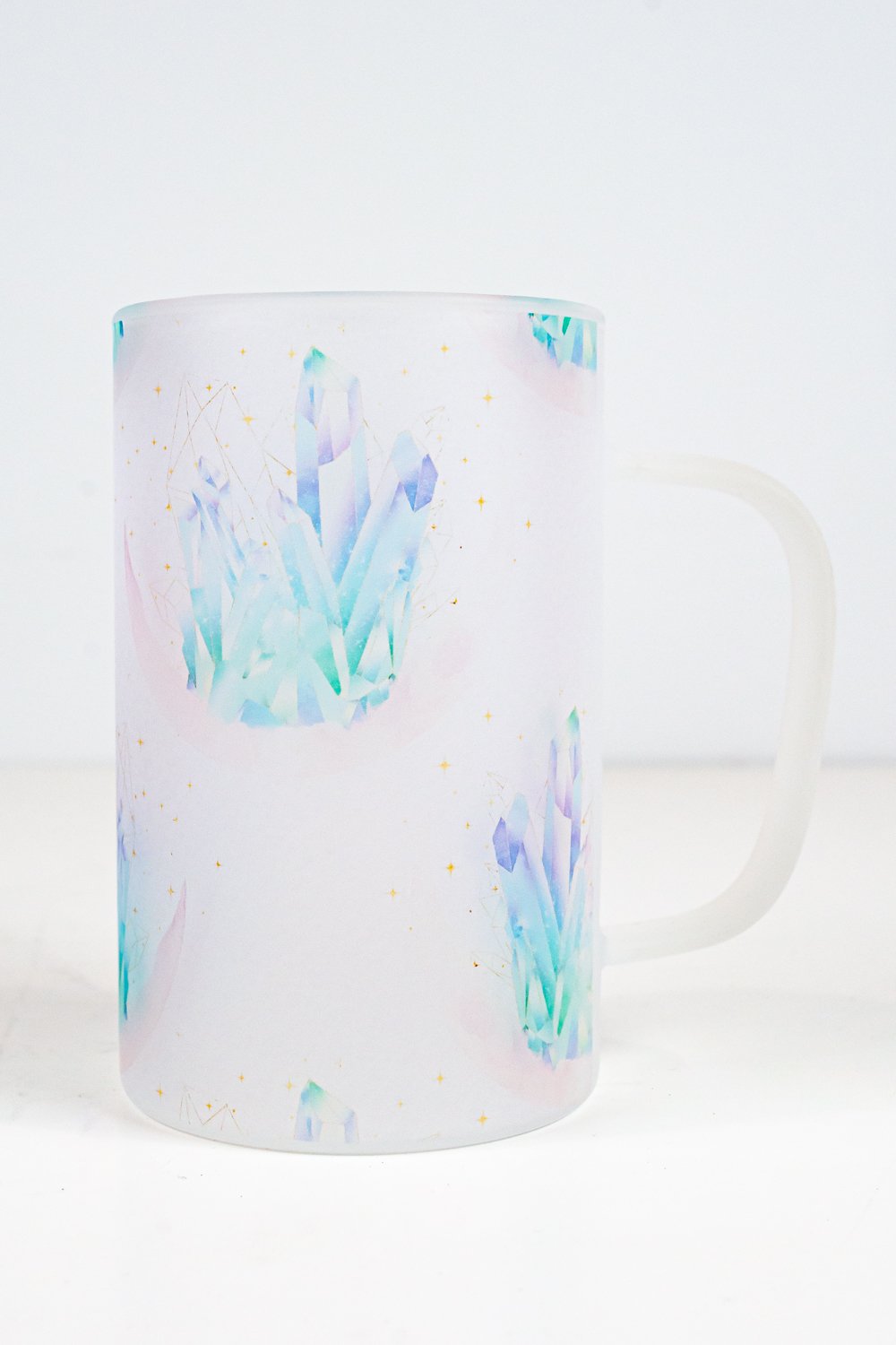 Sublimation mug with gemstone image