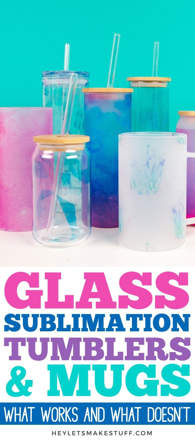 Glass Sublimation Tumblers & Mugs Pin Image