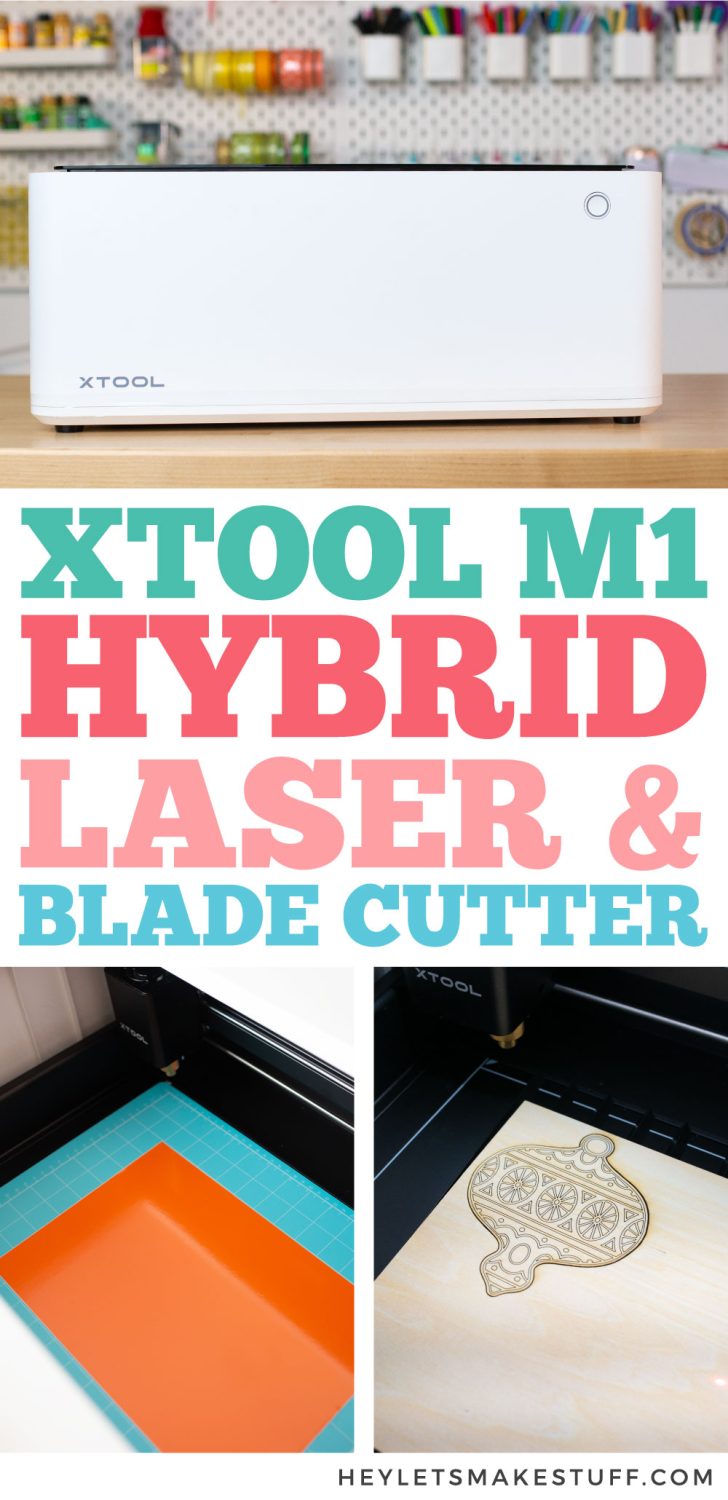 xTool M1 - Mini but Powerful Hybrid Laser & Blade Cutter by