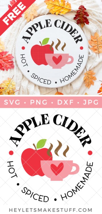 Apple cider SVG security image