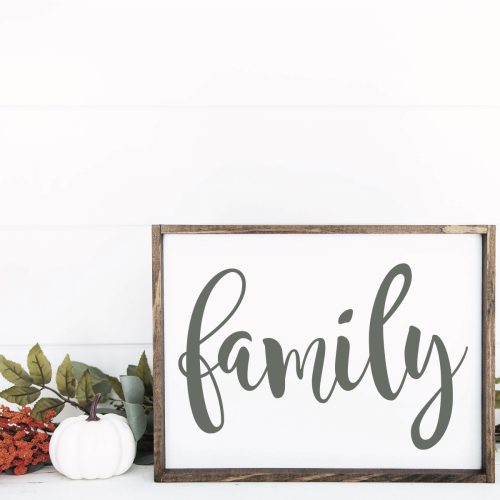 Free Love Makes a Family SVG for Cricut & Silhouette