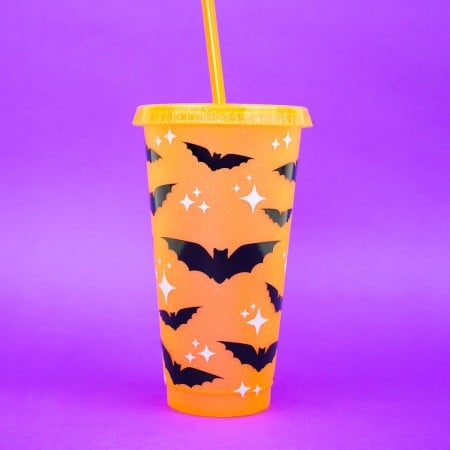 Bat tumbler cup wrap