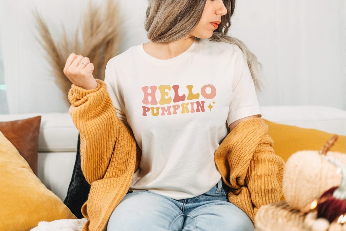 hello pumpkin SVG image