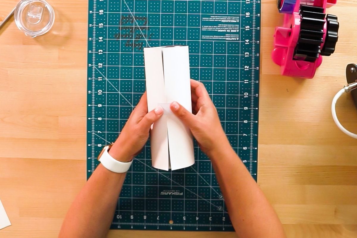 How to Tape a Tumbler to Minimize Seams and Uneven Edges!