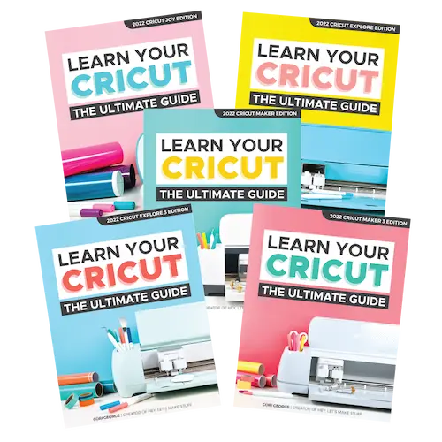 Learn Your Cricut Ebook Covers.