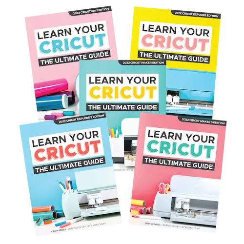 Learn Your Cricut: The Basics! Learn to Love Your Cricut – Hey, Let's Make  Stuff