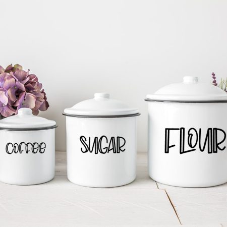 Making Pantry Labels with your Cricut - FREE SVG Files - seeLINDSAY