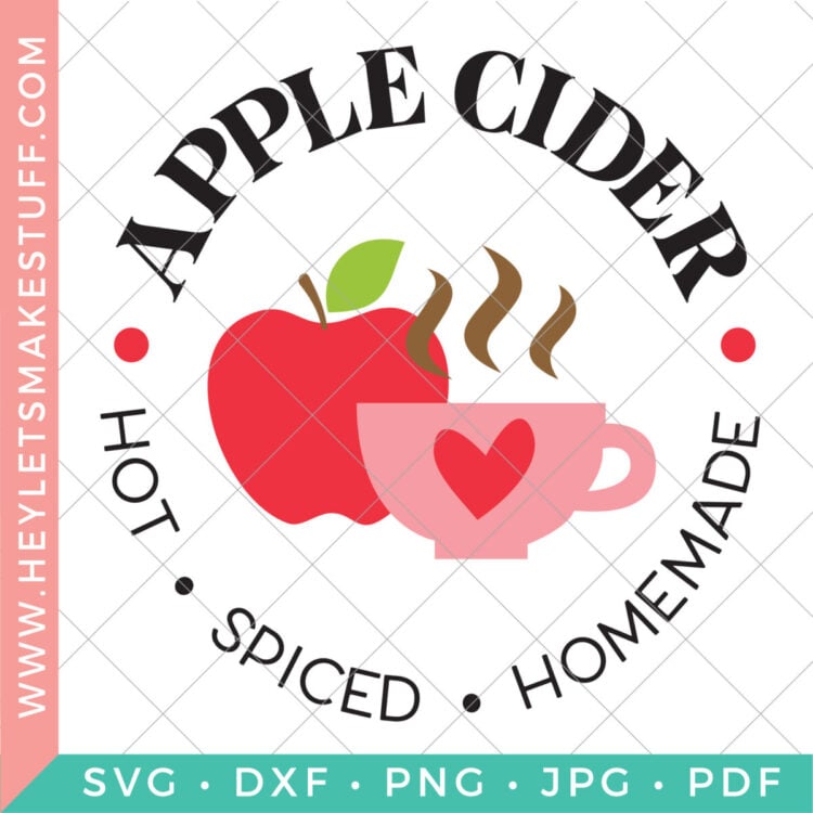 Apple Cider SVG Security Image