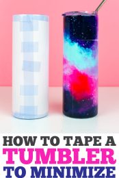 How to Tape a Tumbler pin image