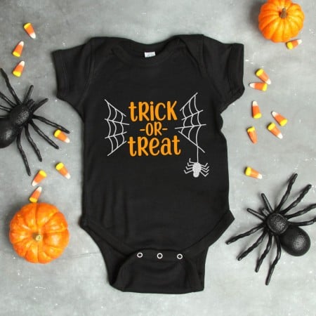 Trick or Treat Onesie - Happiness is Homemade