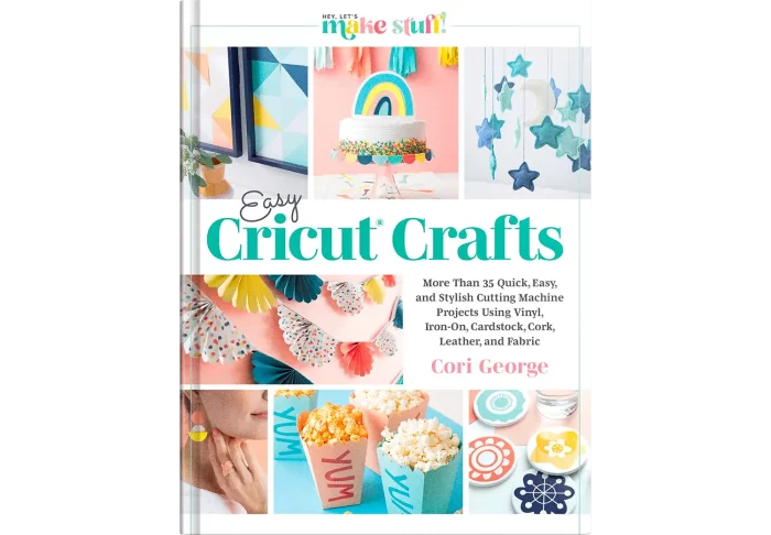Easy Cricut Crafts Book Cover.