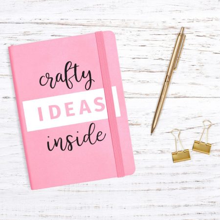 Craft Ideas Notebook - Crafting in the Rain