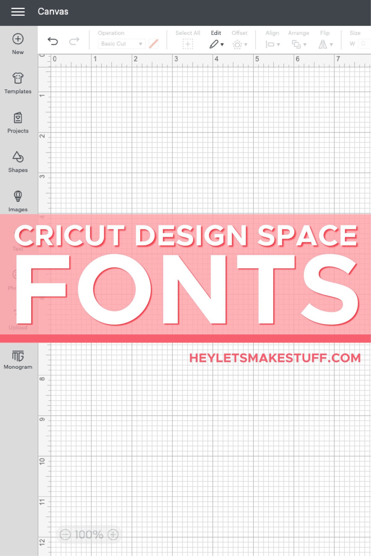 Cricut Guide Digital Download, Tutorials