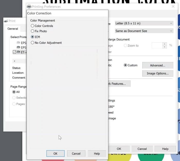 Sublimation ICC Profiles & Color Management For Beginners