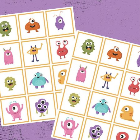 Monster memory game