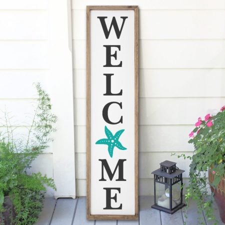 Welcome Starfish Sign - Kara Creates