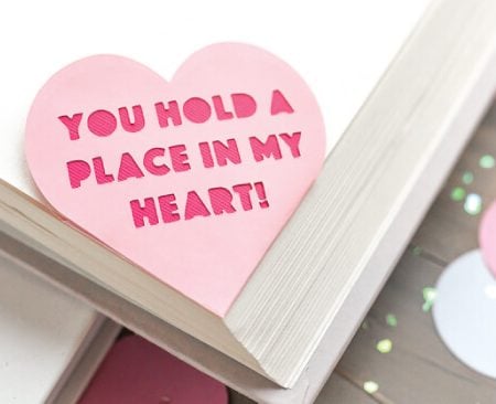Valentine’s Day Heart Bookmark
