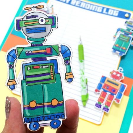 Robot bookmark