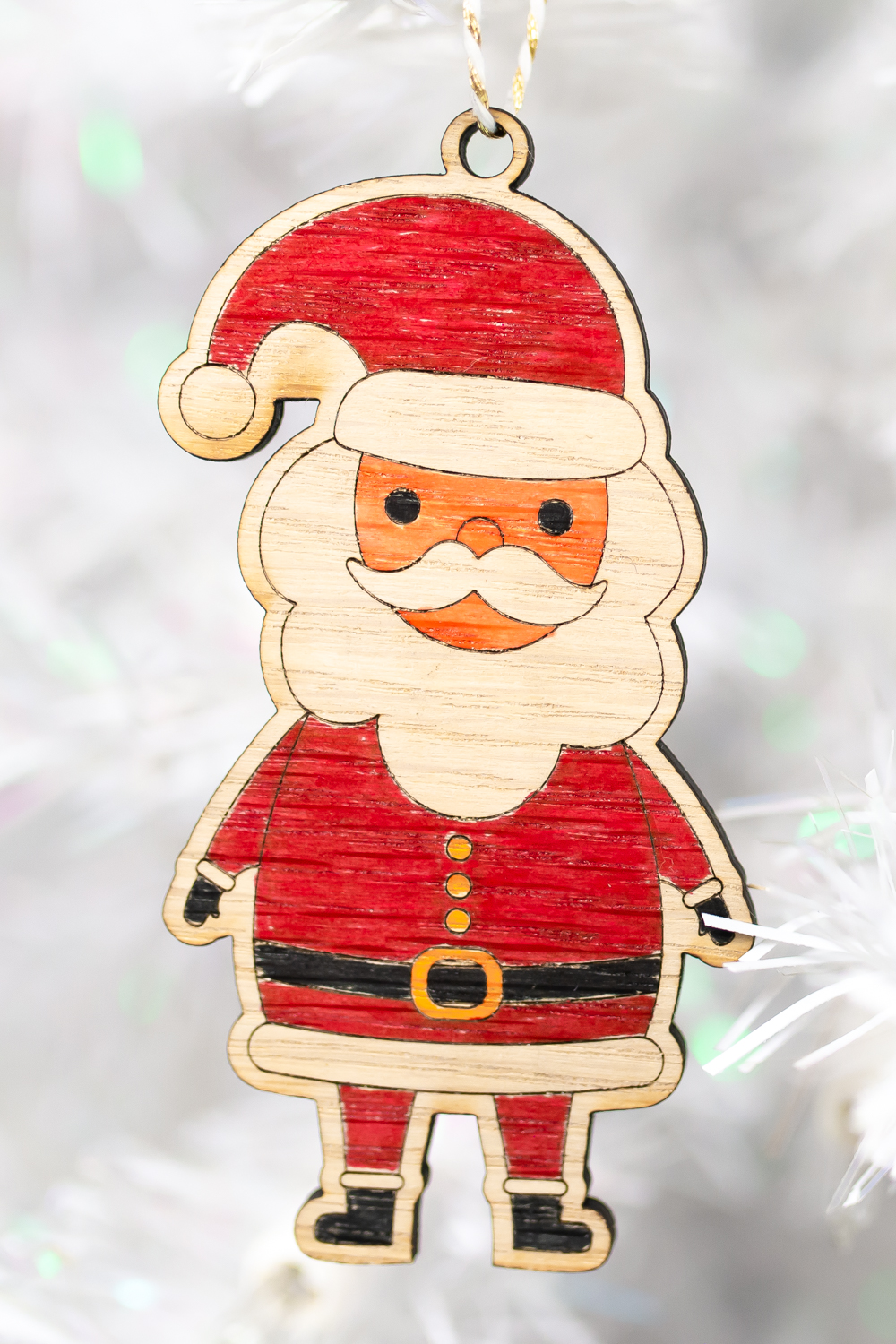 Christmas Ornaments for DIY Craft Kits, Kids Coloring Kits Laser