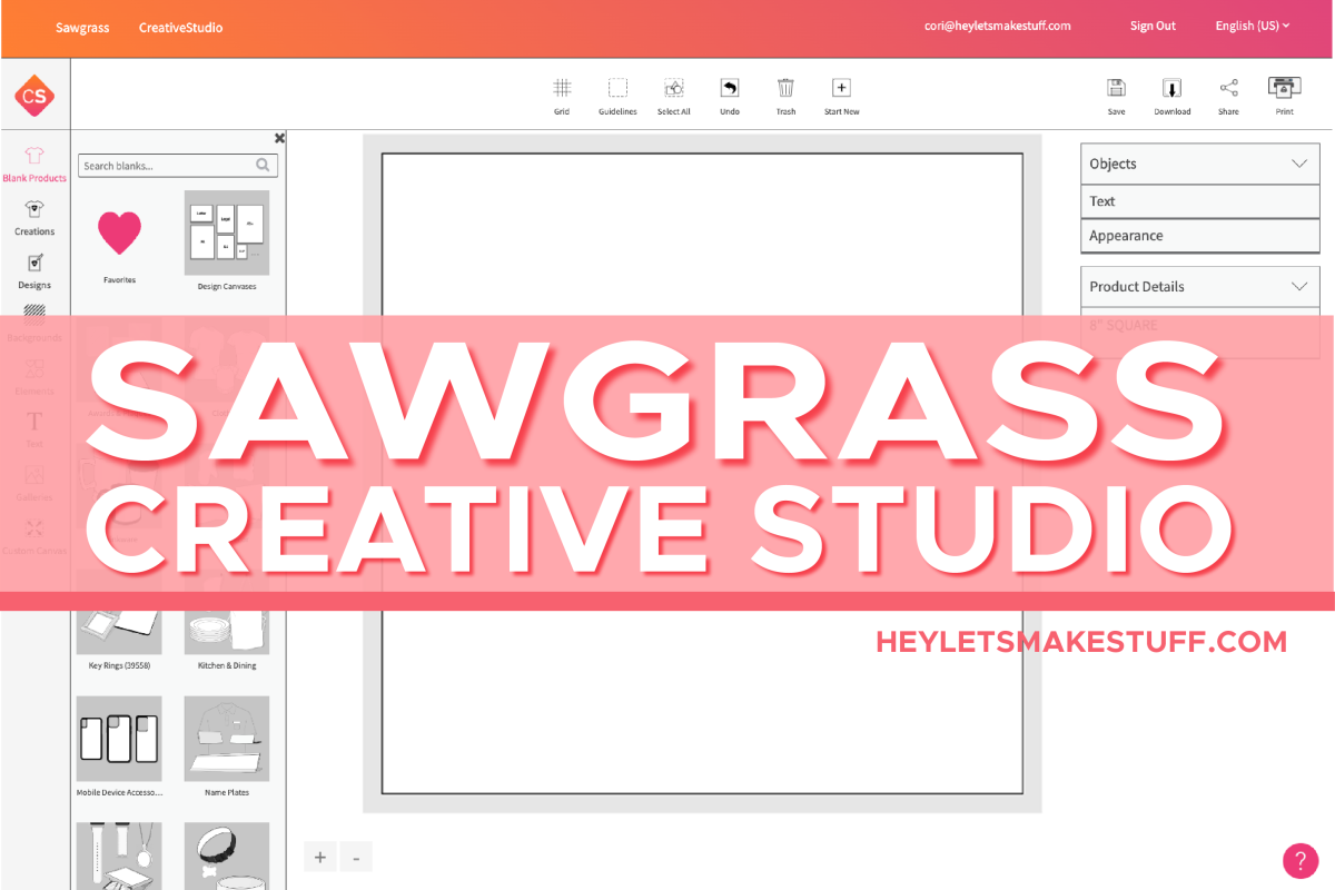 Sawgrass on sale creative studio