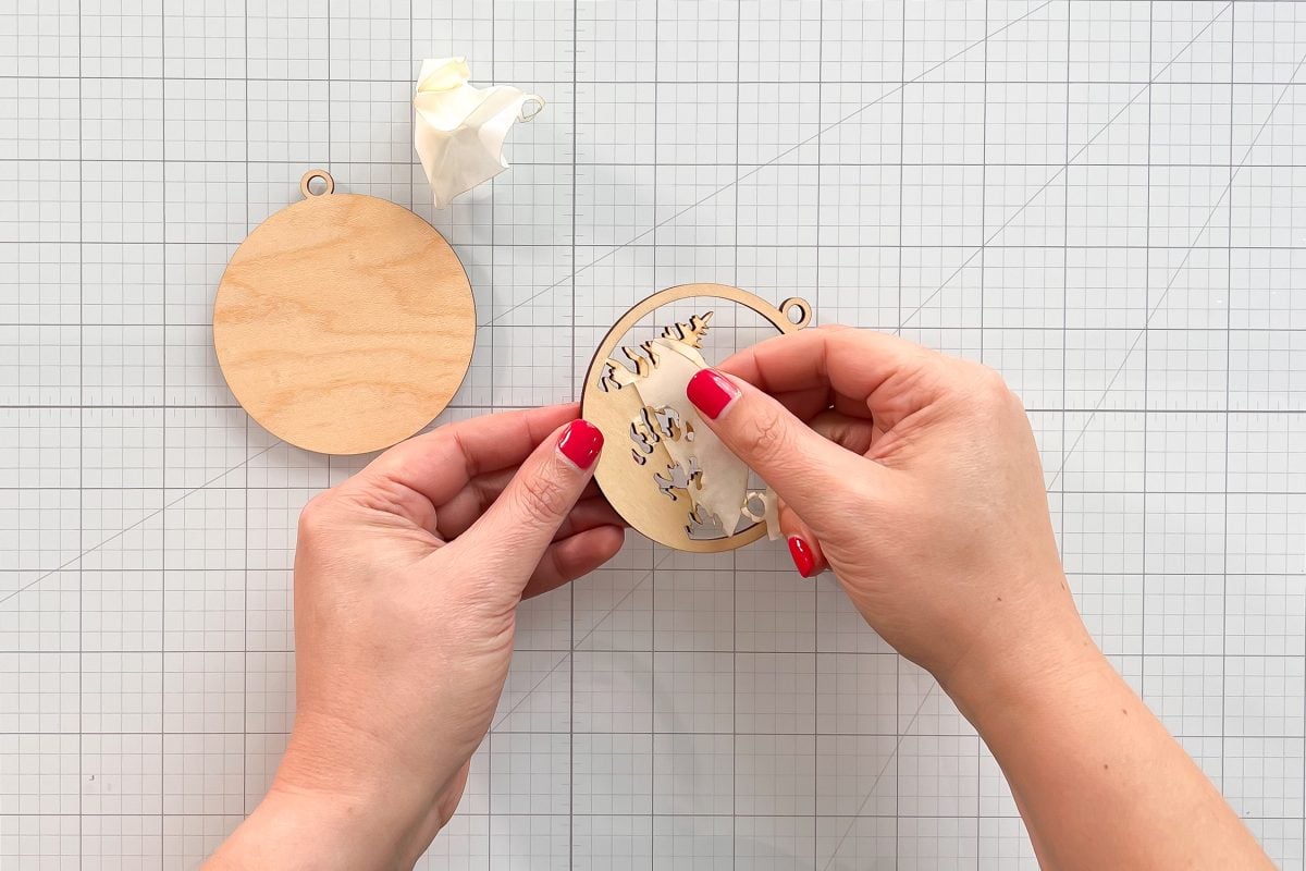 How to Sublimate Laser-Cut Wood Ornaments