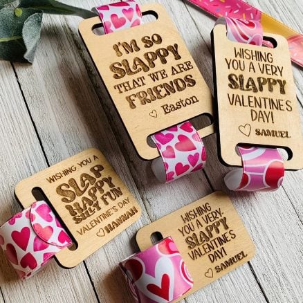 Slap bracelet valentine's