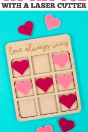 Valentine's Day Tic Tac Toe pin image