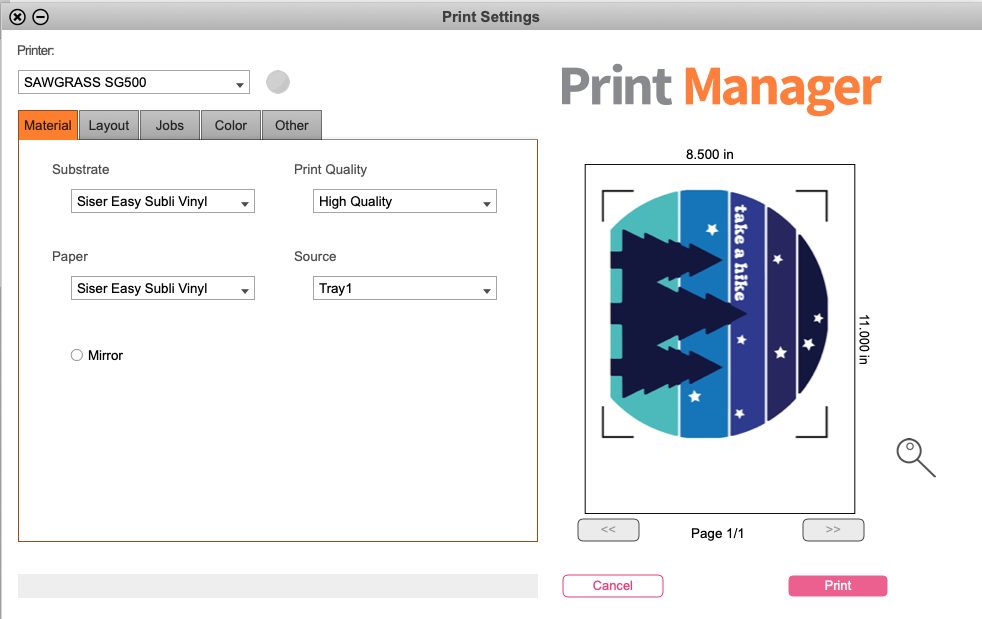 Siser Easy Subli HTV with an Epson Printer (You Don't Need A SAWGRASS  Printer) 