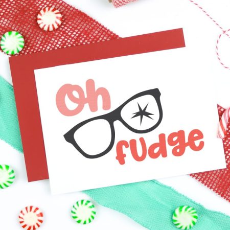 A Christmas Story "Oh Fudge" SVG