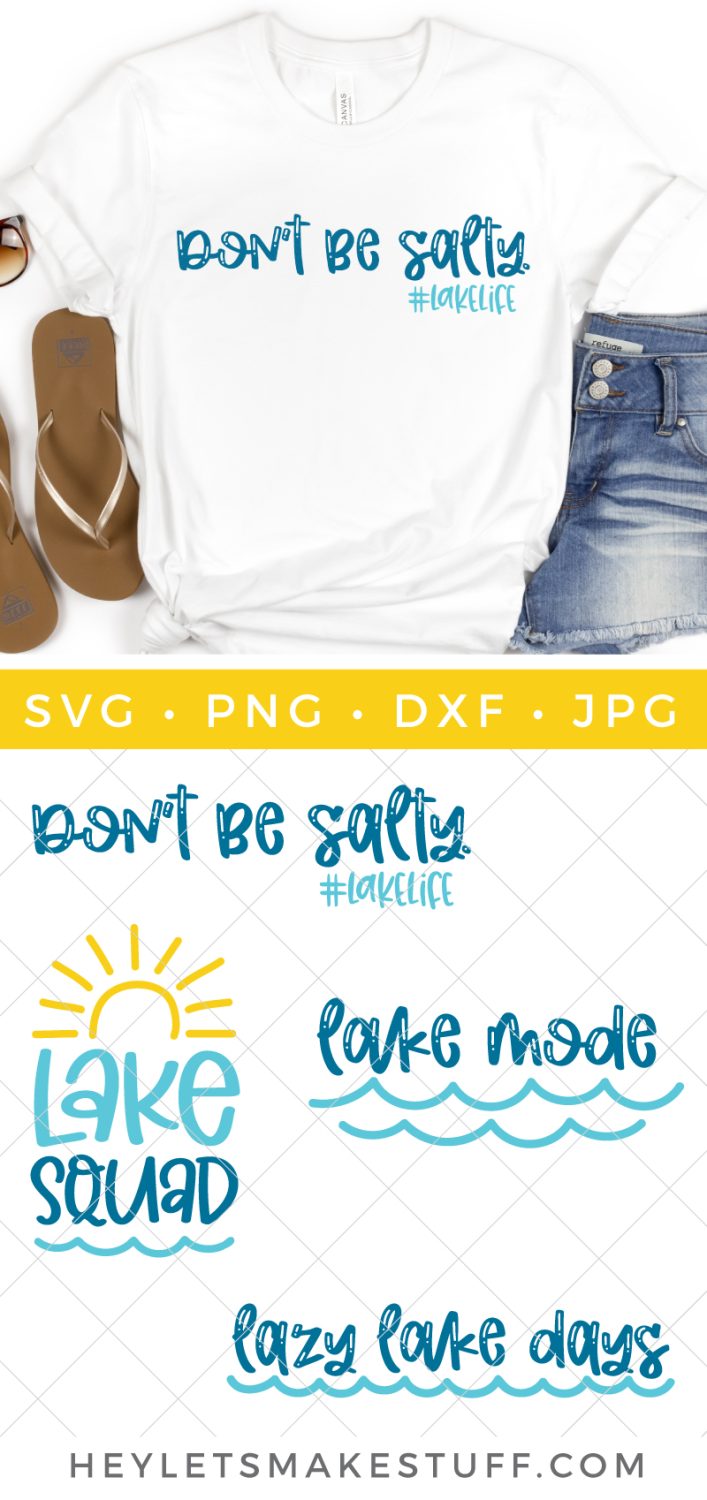 Lake Life SVG + Free Lake SVG Files - Hey, Let's Make Stuff