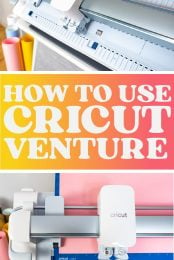 The Ultimate Guide to Cricut Venture pin image
