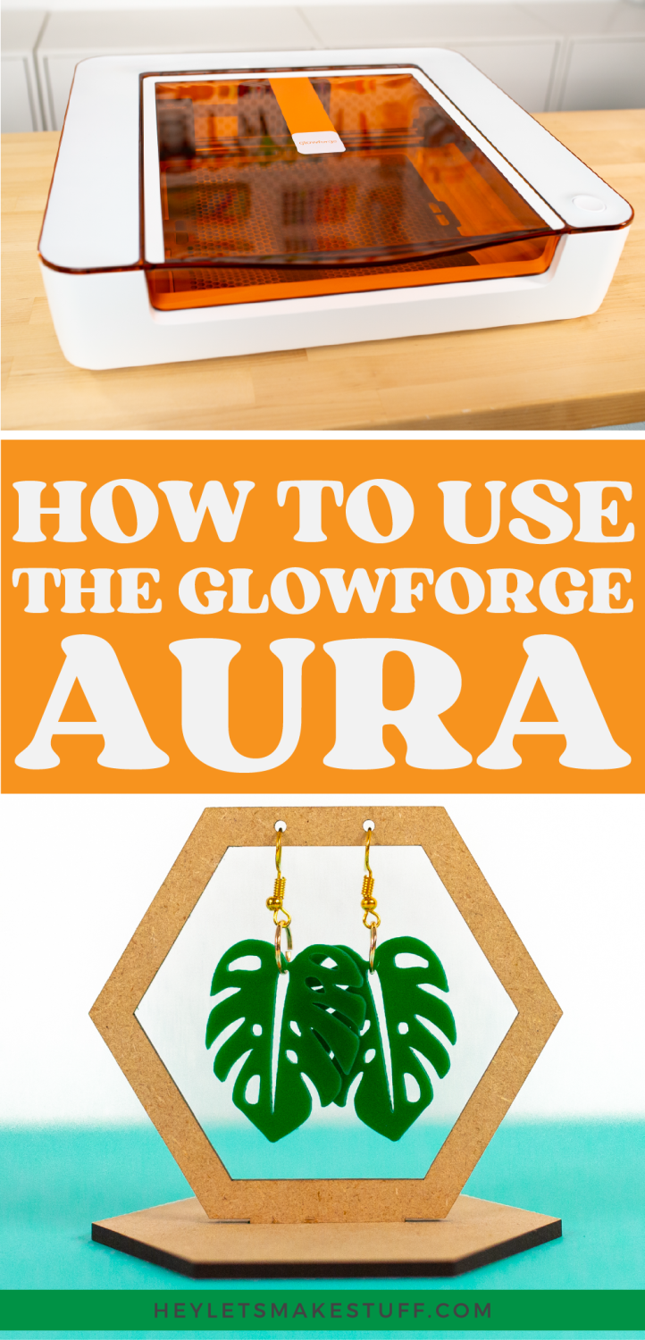 How to Use the Glowforge Aura pin image