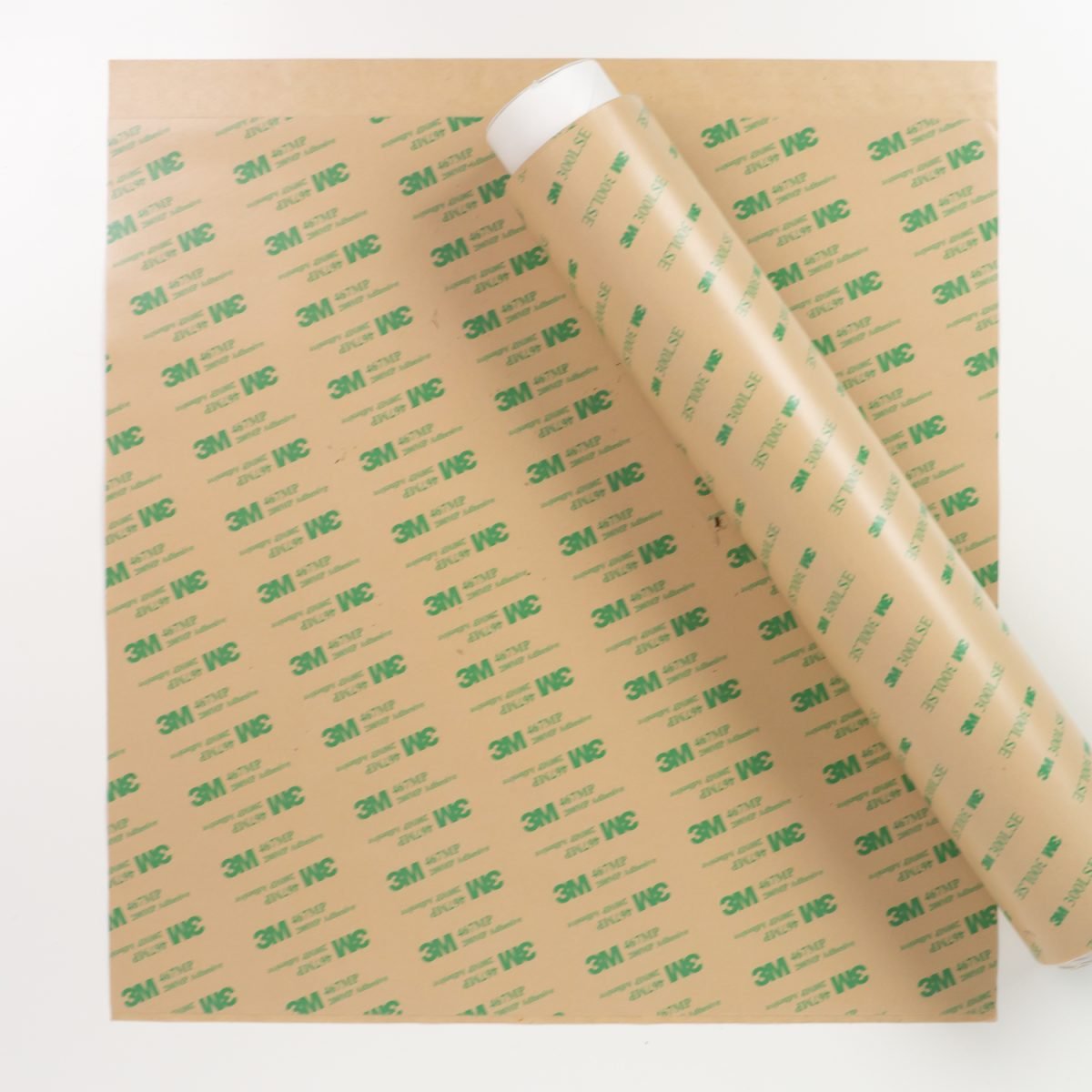 3M adhesive on a roll and in a sheet