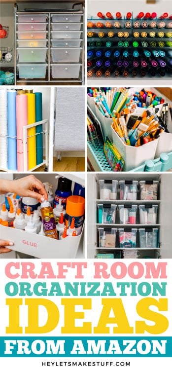 Five ways to get your Craft Room Organized with Cricut Joy - Sew