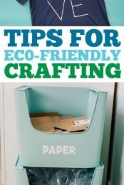 Tips for Eco-Friendly Crafting Pin Image