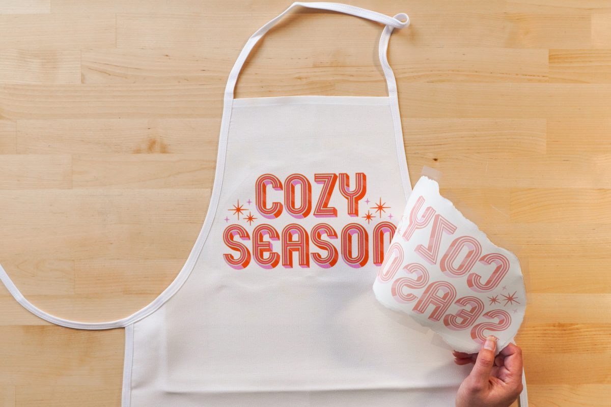 How to Make Custom Sublimation Aprons - Hey, Let's Make Stuff