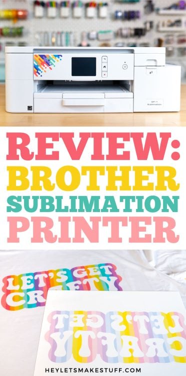 Review: Brother Sublimation Printer pin image