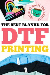 The best blanks for DTF printing pin image
