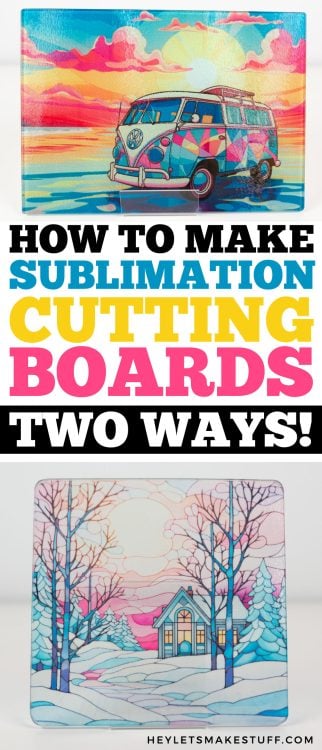 Sublimation Cutting Boards pin image