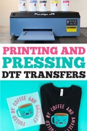 Printing and Pressing DTF Transfers pin image