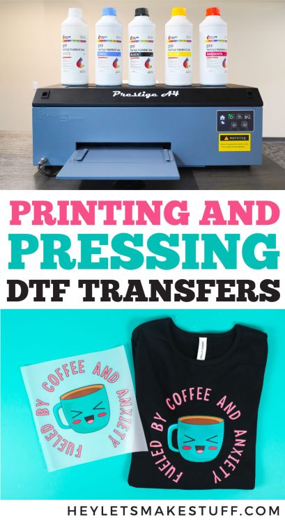 Printing and Pressing DTF Transfers pin image