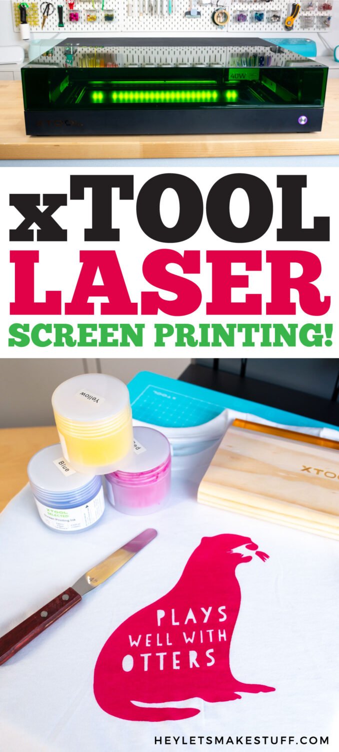 xTool Laser Screen Printer pin