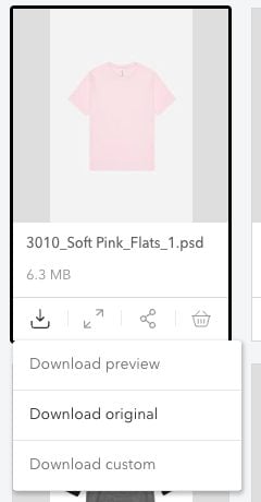 Single pink 3010 shirt showing how to download 