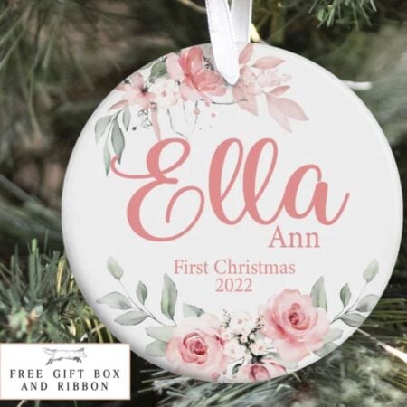 Christmas ornament for Baby's First Christmas