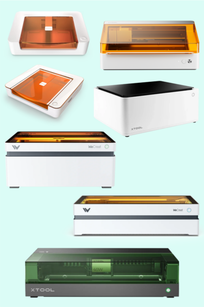 All seven diode lasers in the diode laser comparison